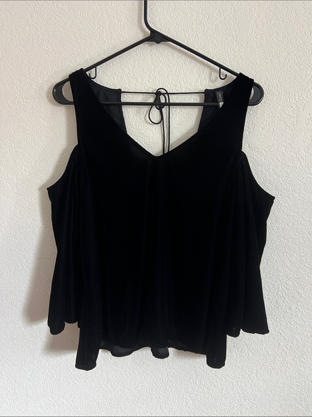 Tracy Reese Oversized Velvet Blouse